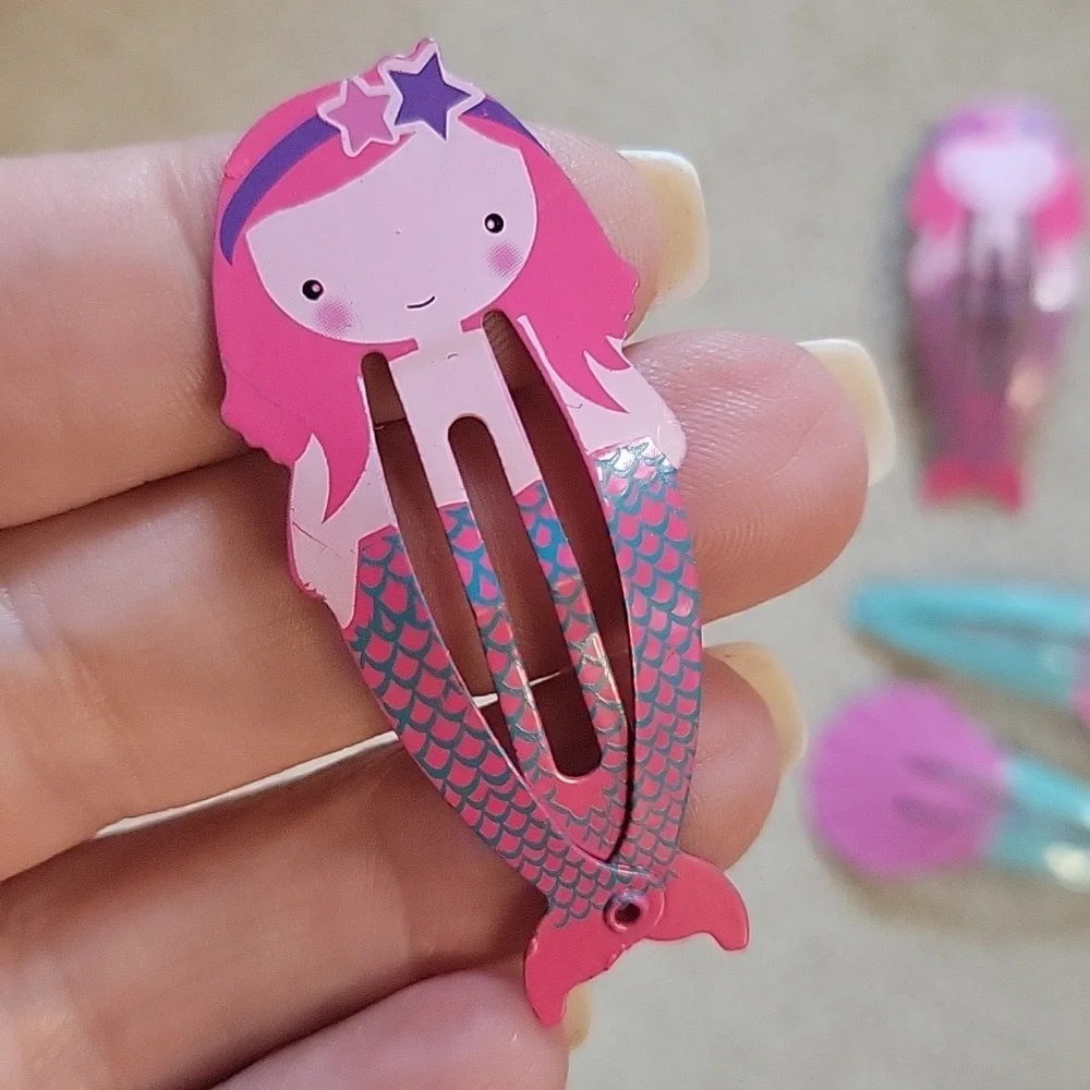 Mermaid Hair Clips Set
